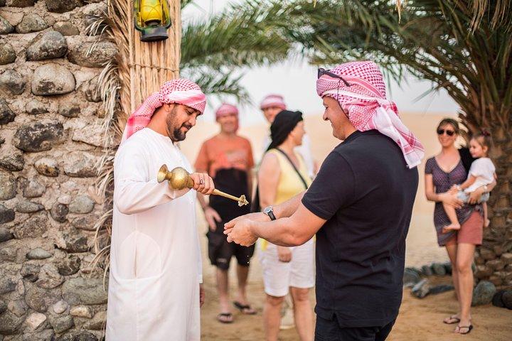 Dubai: Camel Desert Safari with Authentic Emirati Dinner