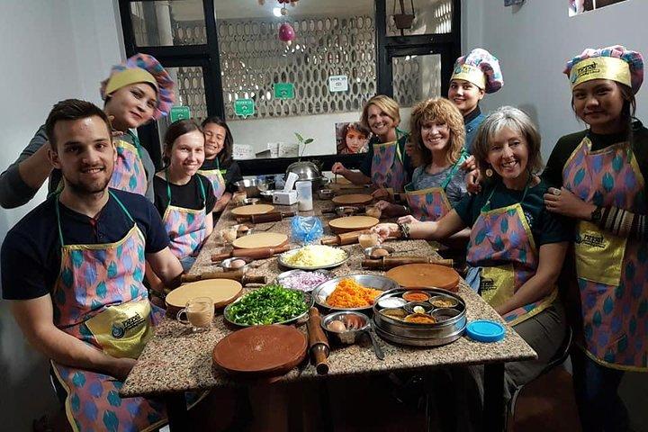 Half day cooking class in Thamel kathmandu