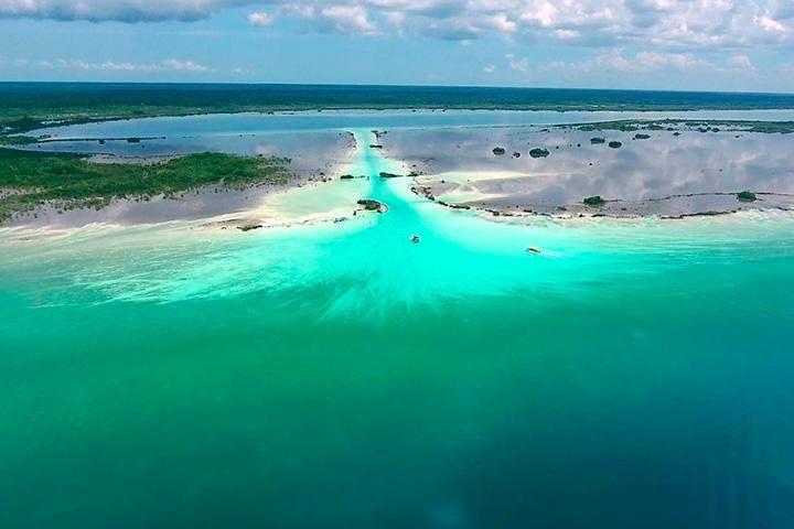 De 7 Colors Of Beauty Lagoon, Bacalar-ervaring vanuit Tulum City