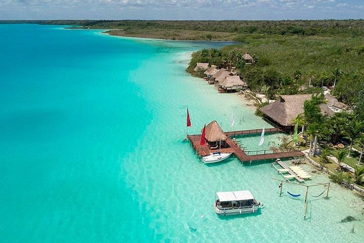 De 7 Colors Of Beauty Lagoon, Bacalar-ervaring vanuit Tulum City