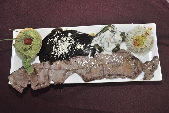Dinner at the Revolving Bellini Restaurant in Mexico City