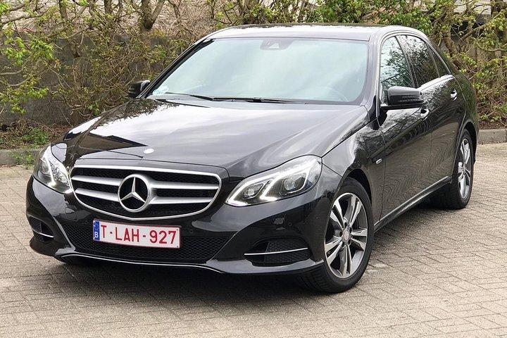 ブリュッセル空港からブリュッセル市までの高級車