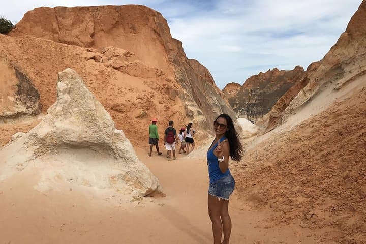 Tour 3 Beaches in 1 day. Quebrada Canoa Quebrada + Las Fuentes Beach + Morro Blanco