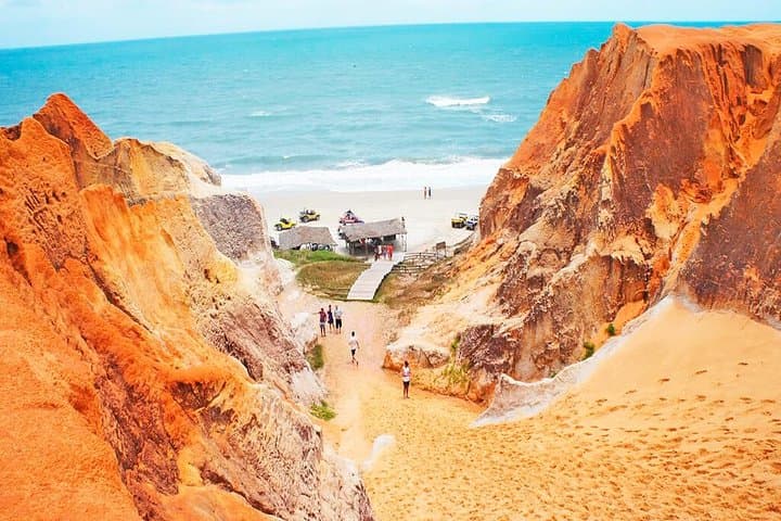 Tour 3 Beaches in 1 day. Quebrada Canoa Quebrada + Las Fuentes Beach + Morro Blanco