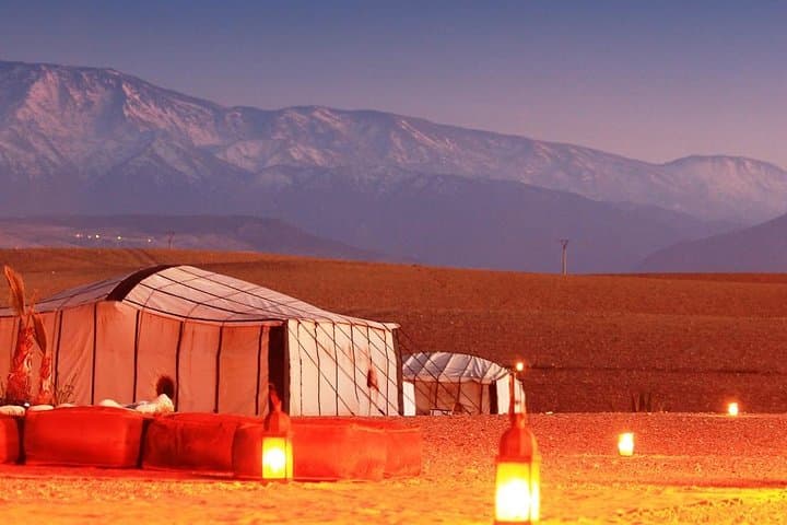 Dinner Show in Agafay Desert with Quad Bike and Camels