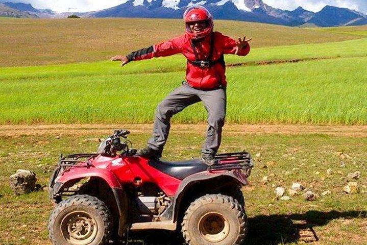 Passeio de quadriciclo em Moray e Maras, minas de sal de Cusco