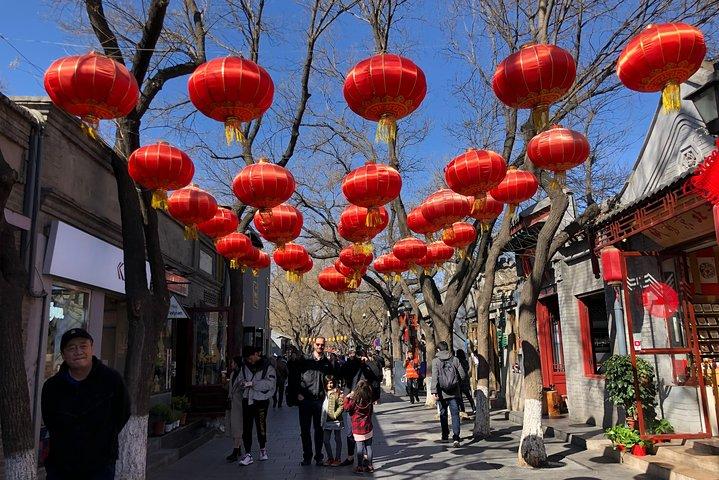 Excursão a pé privada de 4 horas em Pequim pelo Pagode Branco e Hutong