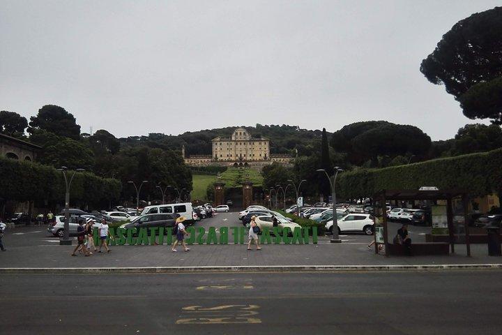 Castelli Romani, Frascati, Castel Gandolfo, Albano-meer + wijnproeverij - 8 pax