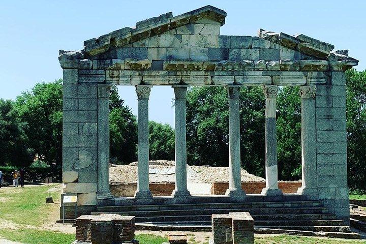 Bådtur i Karavasta National Park og Apollonia Archaeological Park