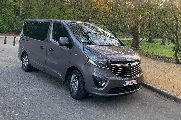 Standard Minivan vom Flughafen Brüssel nach Brügge