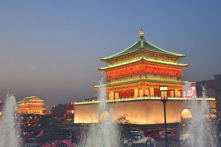 Terrakotta-Krieger und Stadt Xi'an