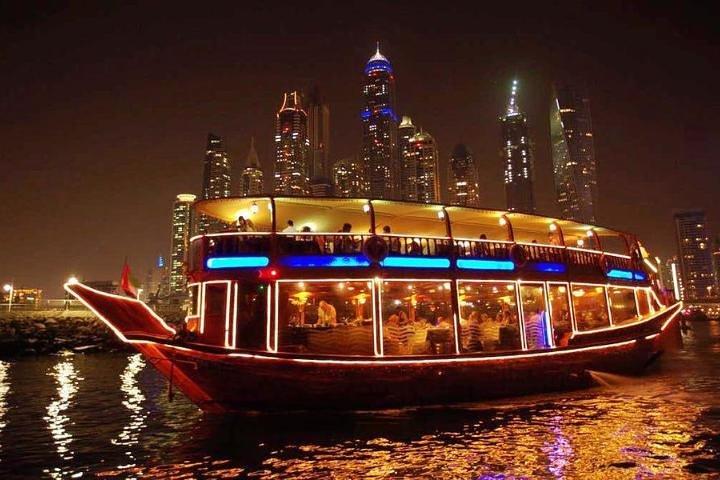 4 in 1 pakketverkoop (Dubai City-tour - Safari-diner cruise - Abu Dhabi City-tour)