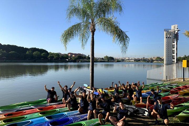Kajaktocht of verhuur in Sevilla