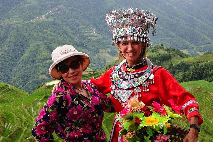 1-dages Longsheng ris terrasse tur fra Guilin med privat guide og driver