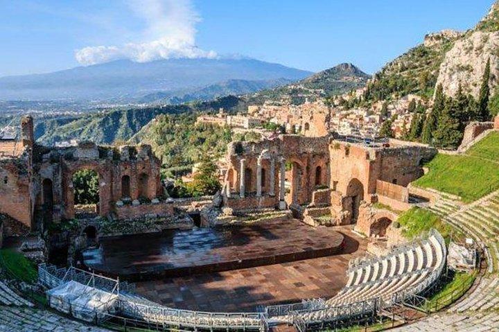 Visite privée - Taormina Castelmola de Catane