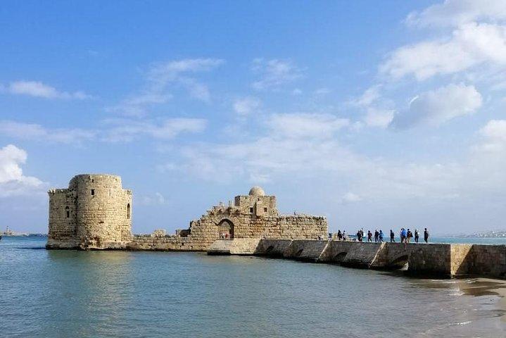 Excursion d'aventure en petit groupe à Sidon Tire et excursion d'une journée à Maghdouche