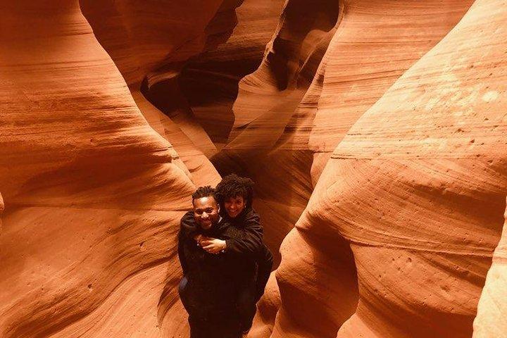 Tour dell'Antelope Canyon e dell'Horseshoe Bend da Las Vegas con pranzo