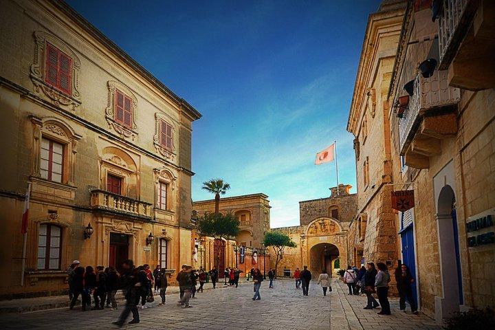Mdina, Rabat, Dingli cliffs, San Anton gardens, Ta' Qali & Mosta guided tour