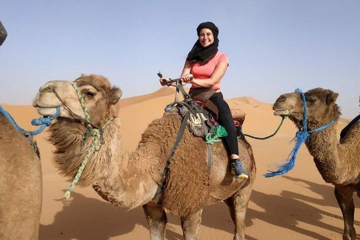 3 Dages tur fra MARRAKESH til FEZ med en nat i OUARZAZATE og MERZOUGA