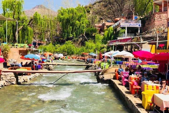 Marrakech: Atlas Mountains & 3 Valleys with waterfall Tour
