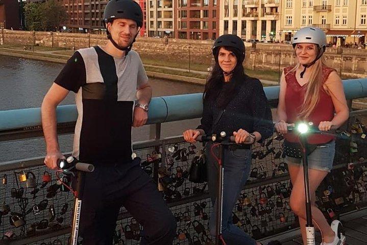 Tour panoramico di E-Scooter a Cracovia