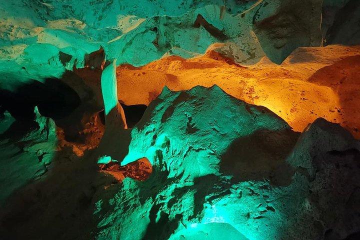 ファルマスからの緑色の洞窟洞窟ツアー