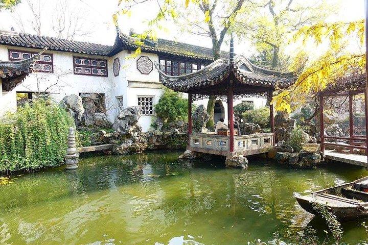 Excursion privée d'une journée à Shanghai-Suzhou avec transfert privé et déjeuner