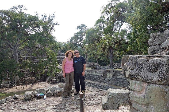 Viagem noturna às ruínas de Copan saindo da Cidade da Guatemala