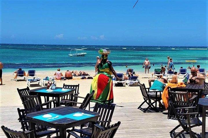 Private Dunn's River Falls Tour and Bamboo Blu Beach Experience from Ocho Rios