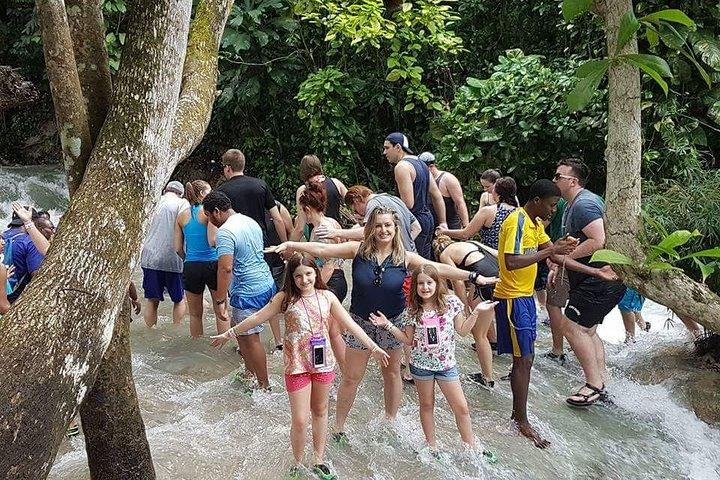 Private Dunn's River Falls Tour and Bamboo Blu Beach Experience from Ocho Rios
