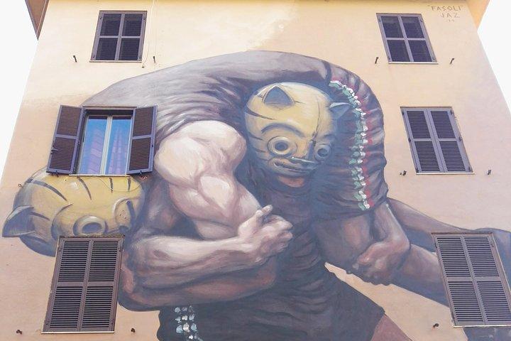 Graffiti kunst tur i Rom