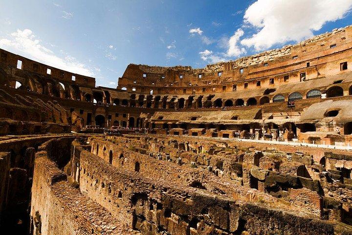 Colosseum Underground Tour With Arena Floor: Vip Experience