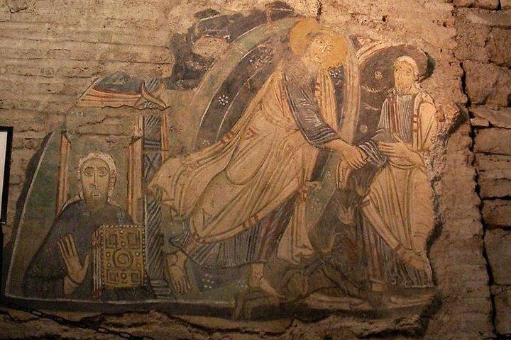 Tour privado subterráneo de Roma + Tour a las catacumbas de Roma - traslados incluidos
