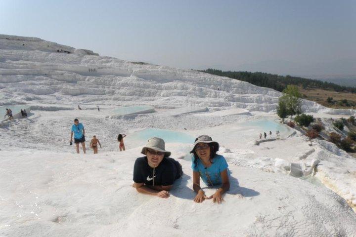 Viagem de um dia para grupos pequenos em Pamukkale saindo de Kusadasi