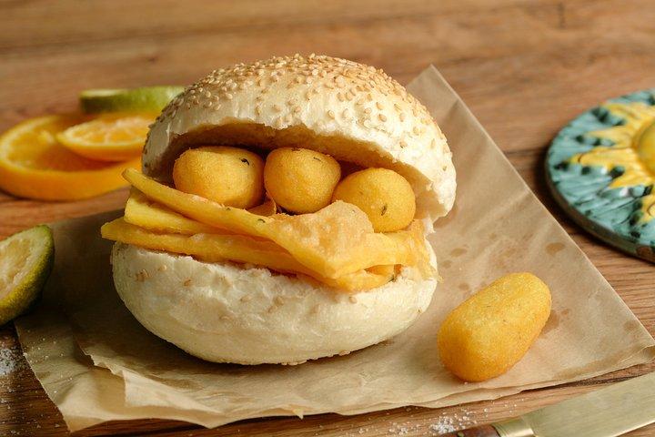 Lille-gruppe Street food-tur i Messina
