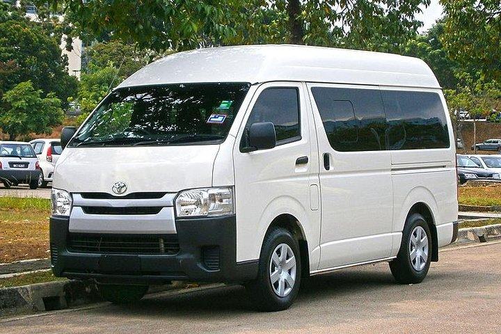 PHUKET: Furgoneta privada 3-8Pers. Aeropuerto de Phuket-Ciudad de Phuket-Toda la playa