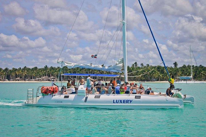 Journée complète sur l'île de Saona au départ de Punta Cana