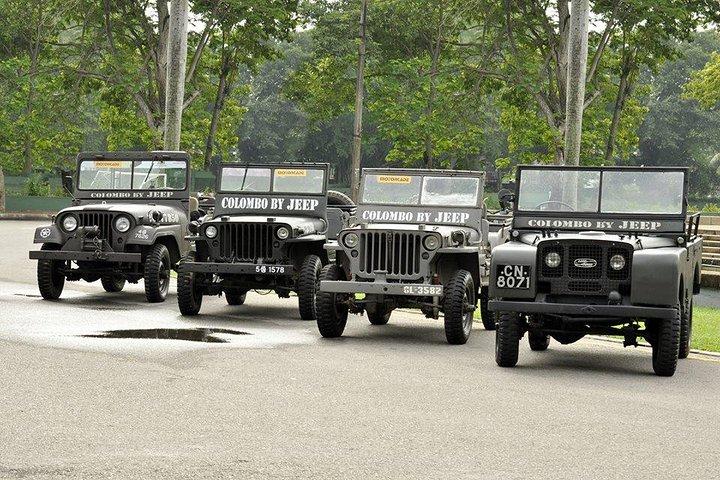Colombo City Tour med War Jeep