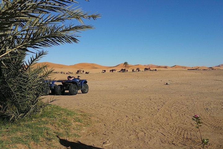 Quads en Merzouga Dunes Desert Erg Chebbi