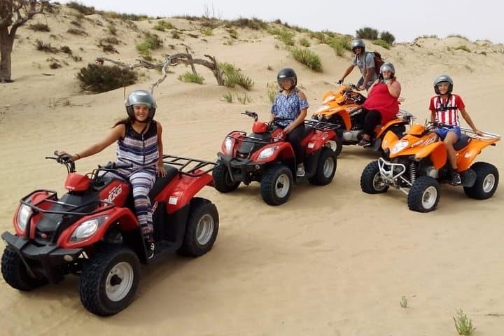2h quad bike on the beach and in the dunes