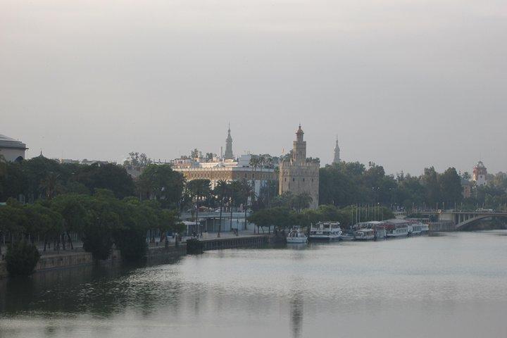 Privat Alcazar-tur + katedral + flodvandring + Triana