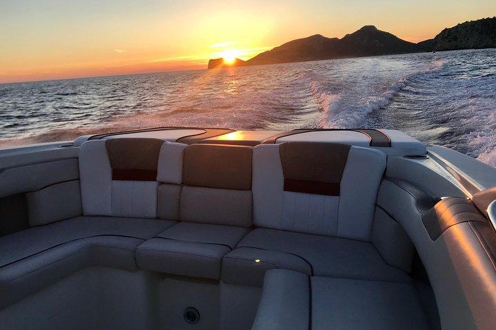 Passeio de barco - Sea Ray SLX 270 8h e 4h e Sunsettour
