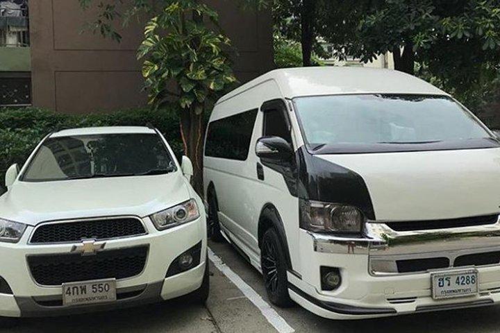 Location de voiture privée à Bangkok avec chauffeur parlant anglais