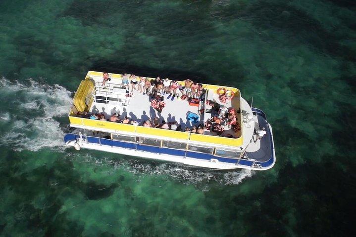 Isla Mujeres Catamaran Open Bar & Transport au départ de Cancun