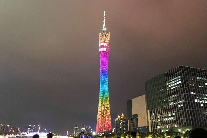 Excursión privada a Guangzhou Layover a Canton Tower y Pearl River Cruise con comida