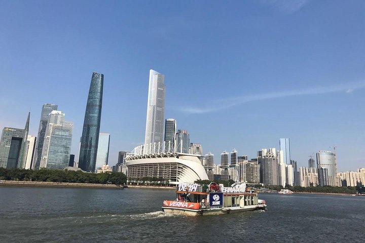 Excursión privada a Guangzhou Layover a Canton Tower y Pearl River Cruise con comida