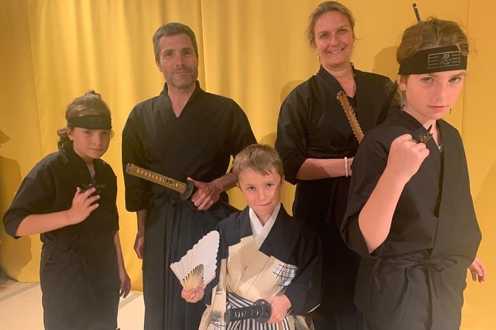 Sword Experience (Family Friendly)at Samurai Ninja Museum Asakusa