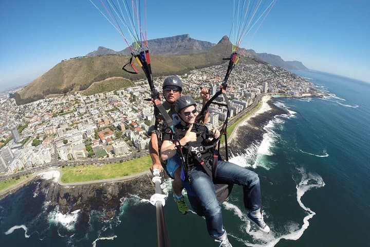 Tandem Paragliding in Cape Town