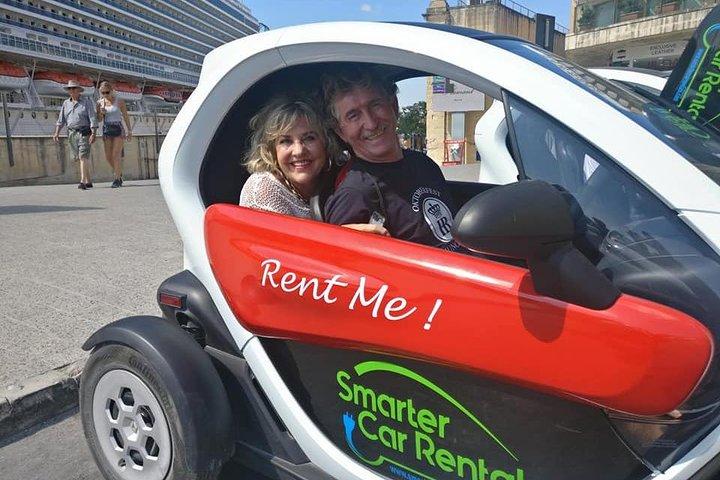 Tour di Malta a 2 posti con auto a 2 posti Eco Day Twizy