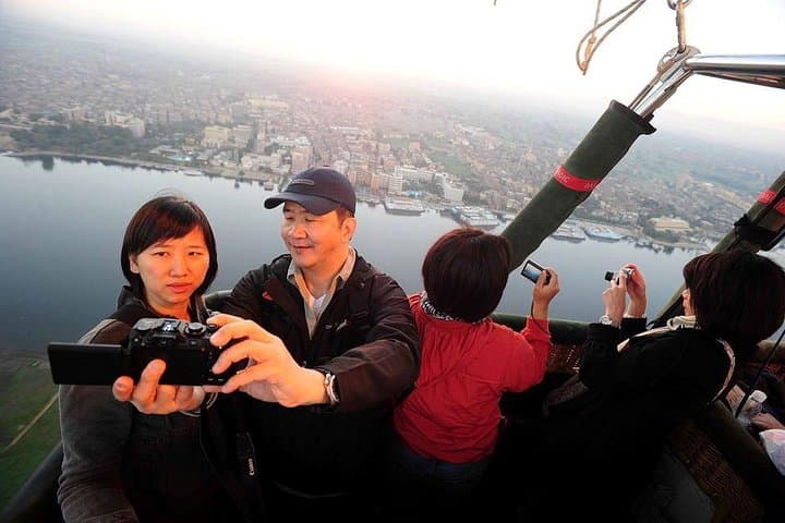 Sunrise Hot Air Balloon Tour from Luxor